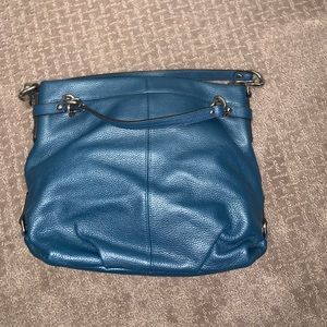 Stunning Blue Coach purse